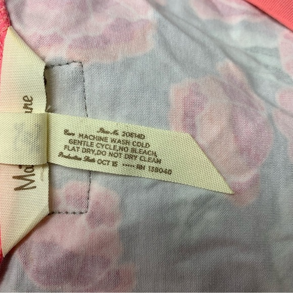 MATILDA JANE Marzipan rose dress size M gray pink preppy stretch summer … - Picture 10 of 10